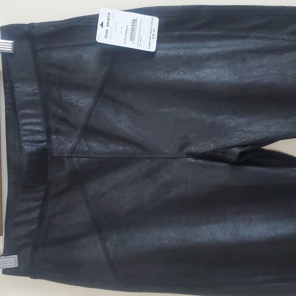NWT Free People Faux Suede Pants Leggings Vegan Jegging Size S - Picture 4 of 13